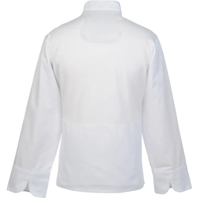 Ten Button Chef Coat with Mesh Back