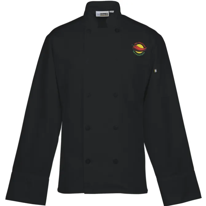 Ten Button Chef Coat with Mesh Back