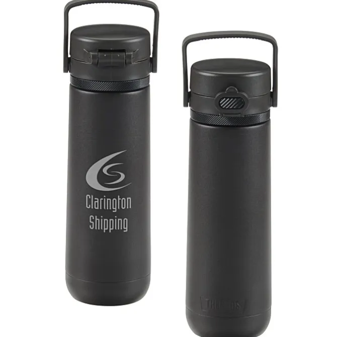 Thermos Guardian Vacuum Bottle - 16 oz. - Laser Engraved