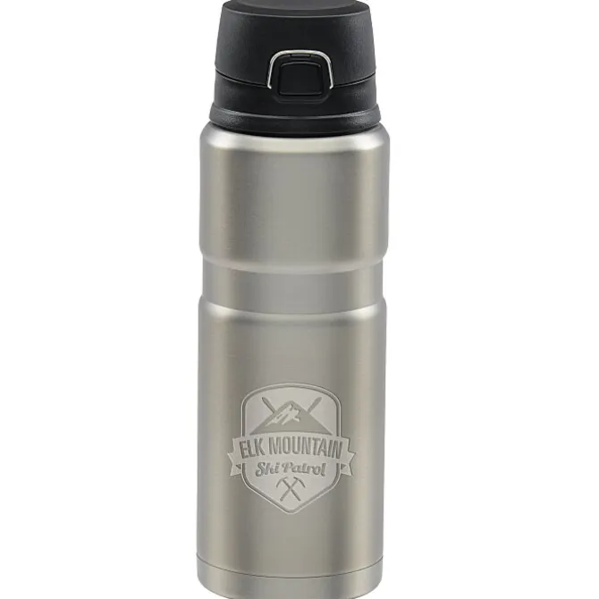 Thermos King Vacuum Bottle - 24 oz. - Laser Engraved