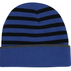 Thin Stripes Cuffed Beanie