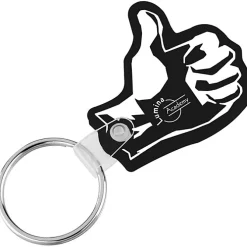 Thumbs Up Soft Keychain - Opaque