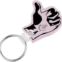Thumbs Up Soft Keychain - Opaque