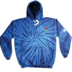 Tie-Dye Hoodie - Embroidered