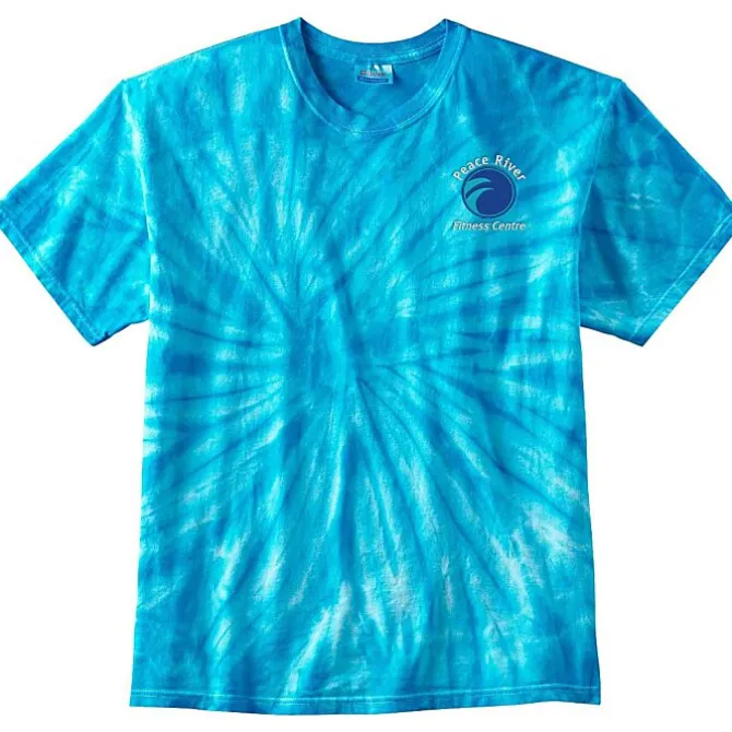 Tie-Dye T-Shirt - Tonal Spider - Embroidered