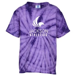 Tie-Dye T-Shirt - Tonal Spider - Youth - Screen