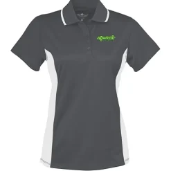 Tipped Colorblock Wicking Polo - Ladies' - Embroidered