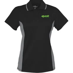 Tipped Colorblock Wicking Polo - Ladies' - Embroidered
