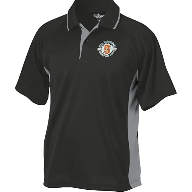 Tipped Colorblock Wicking Polo - Men's - Full Color