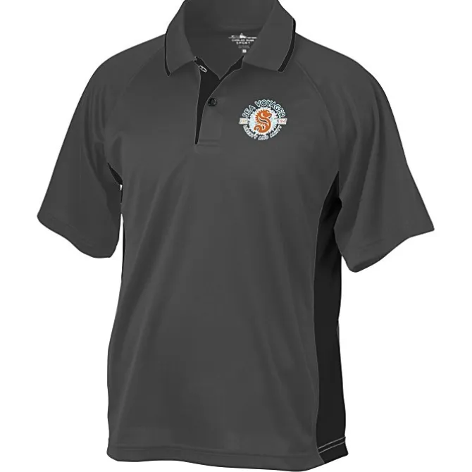 Tipped Colorblock Wicking Polo - Men's - Full Color
