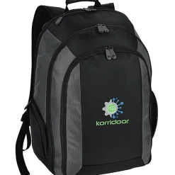 Titanium Laptop Backpack - Embroidered