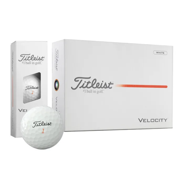 Titleist Velocity Golf Ball - Dozen