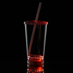 To-Go Light-Up Tumbler with Straw - 16 oz. - Multicolor - 24 hr