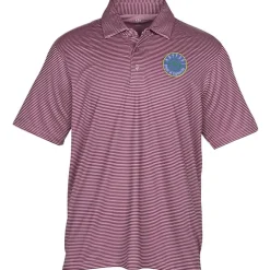 Tonal Micro Stripe Polo