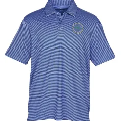 Tonal Micro Stripe Polo