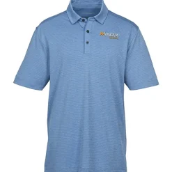 Tonal Stripe Snag Resist Performance Polo - Men's