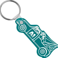 Tow Truck Soft Keychain - Opaque