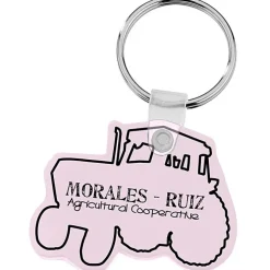 Tractor Soft Keychain - Opaque