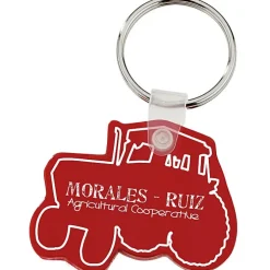 Tractor Soft Keychain - Opaque