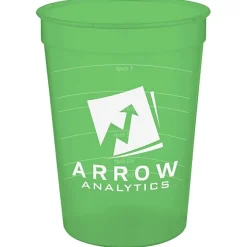 Translucent Stadium Cup with Measurements - 12 oz