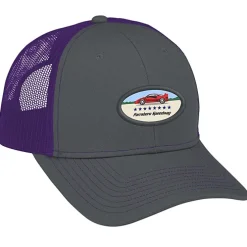 Transporter Snapback Meshback Cap - Full Color Patch