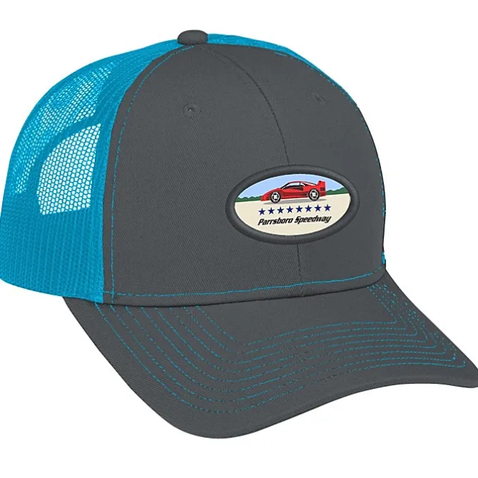 Transporter Snapback Meshback Cap - Full Color Patch - 24 hr