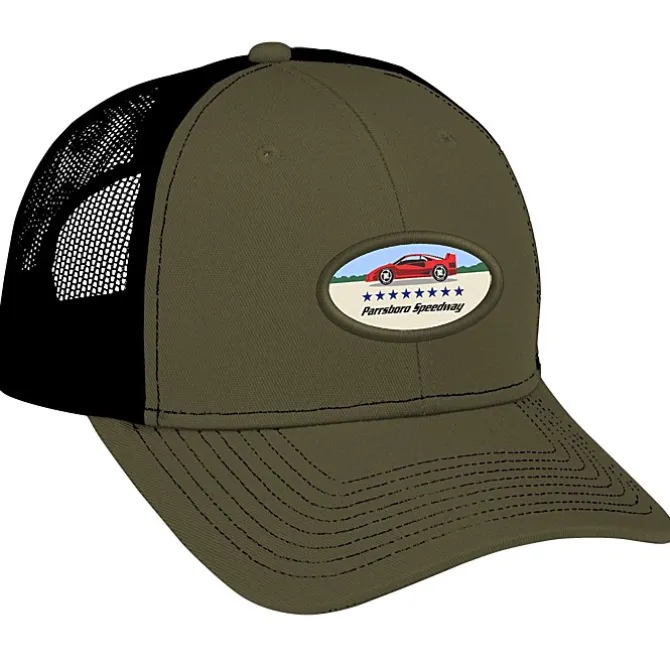 Transporter Snapback Meshback Cap - Full Color Patch - 24 hr