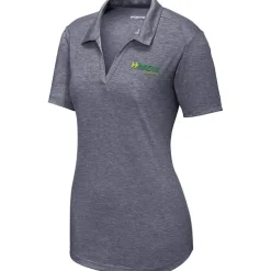 Tri-Blend Performance Polo - Ladies' - Embroidered - 24 hr