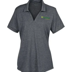 Tri-Blend Performance Polo - Ladies' - Embroidered - 24 hr