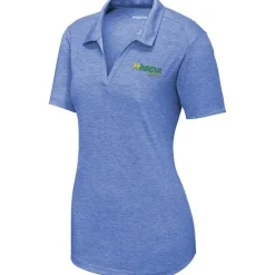 Tri-Blend Performance Polo - Ladies' - Embroidered - 24 hr