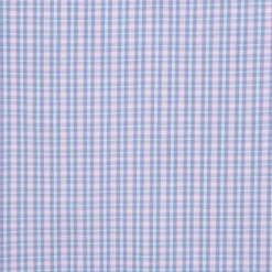 Tricolor Plaid Wrinkle Resistant Untucked Shirt - Men's