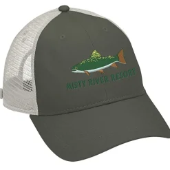 Trucker Mesh Back Cap with Face Mask Buttons