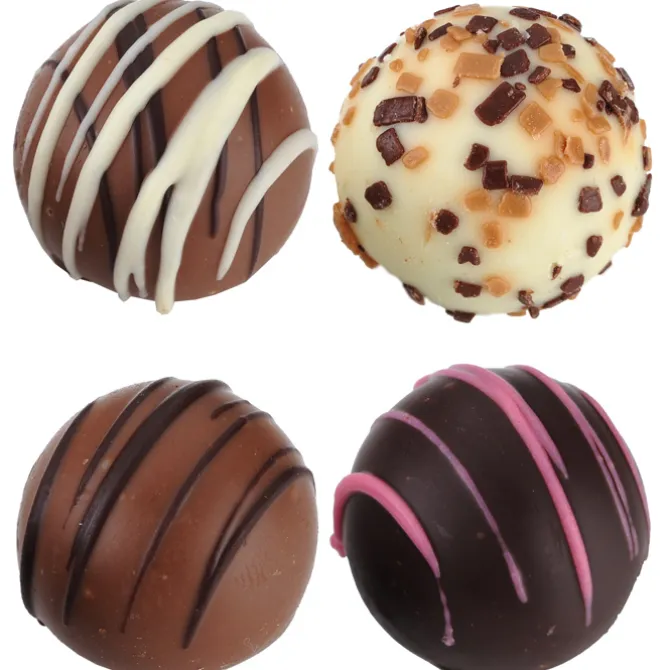 Truffles - 12-Pieces - Gold Box