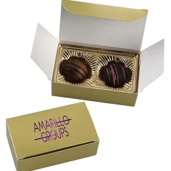 Truffles - 2-Pieces - Gold Box