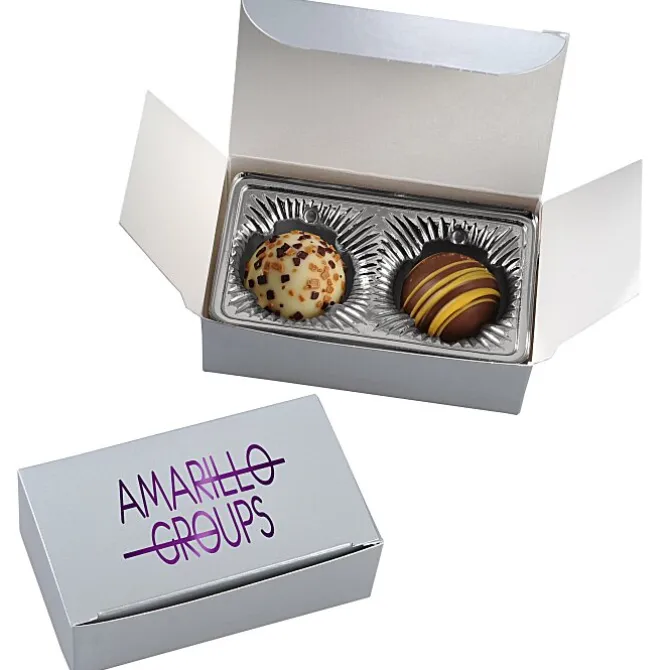 Truffles - 2-Pieces - Silver Box - 24 hr