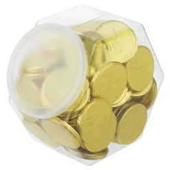 Tub of Chocolate Coins - 85-Piece