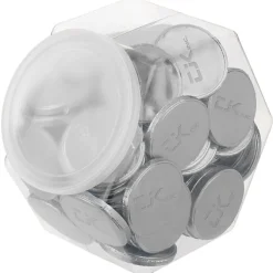 Tub of Chocolate Coins - 85-Piece