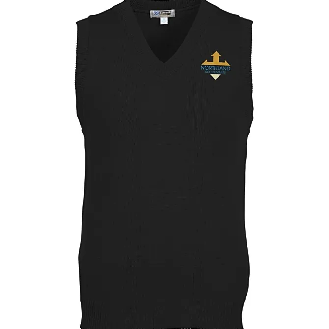Tuf-Pil Plus Acrylic V-Neck Sweater Vest- Men's