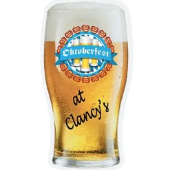 Tulip Pub Glass Magnet - 20 mil