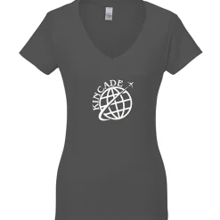 Tultex Fine Jersey V-Neck T-Shirt - Ladies'