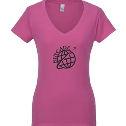Tultex Fine Jersey V-Neck T-Shirt - Ladies'