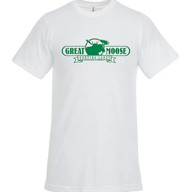 Tultex Polyester Blend T-Shirt - Men's - White