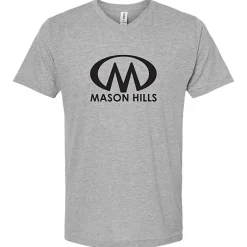 Tultex Polyester Blend V-Neck T-Shirt - Men's