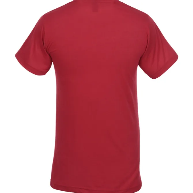 Tultex Polyester Blend V-Neck T-Shirt - Men's