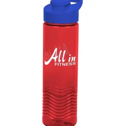 Twist Water Bottle with Flip Carry Lid - 24 oz