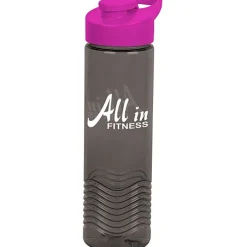 Twist Water Bottle with Flip Carry Lid - 24 oz