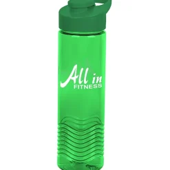 Twist Water Bottle with Flip Carry Lid - 24 oz