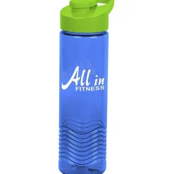 Twist Water Bottle with Flip Carry Lid - 24 oz