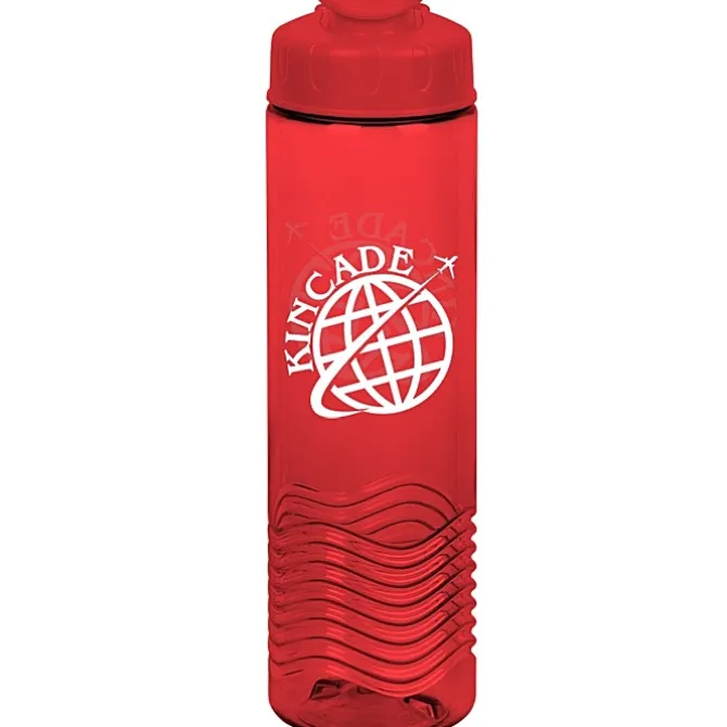 Twist Water Bottle with Flip Lid - 24 oz