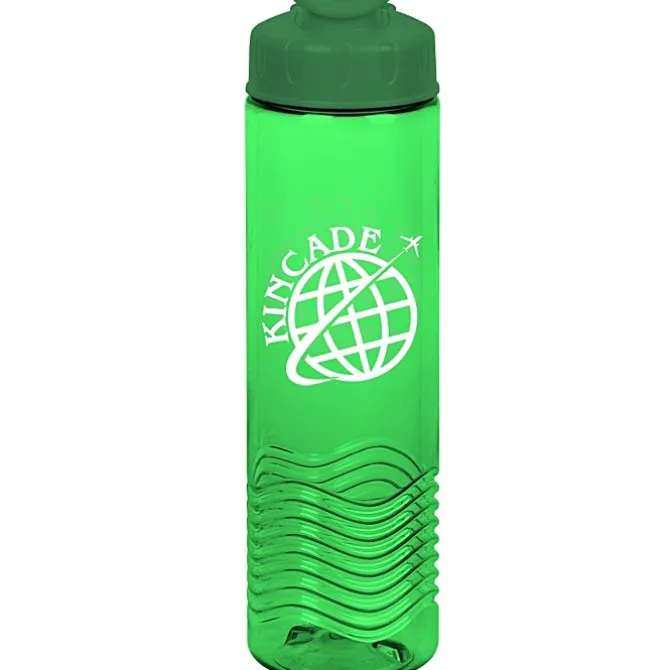 Twist Water Bottle with Flip Lid - 24 oz